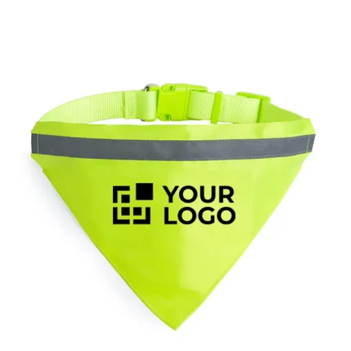 Gift Campaign Bandane personalizzate catarifrangente per animali in poliestere Trevor> Gadget Per Animali