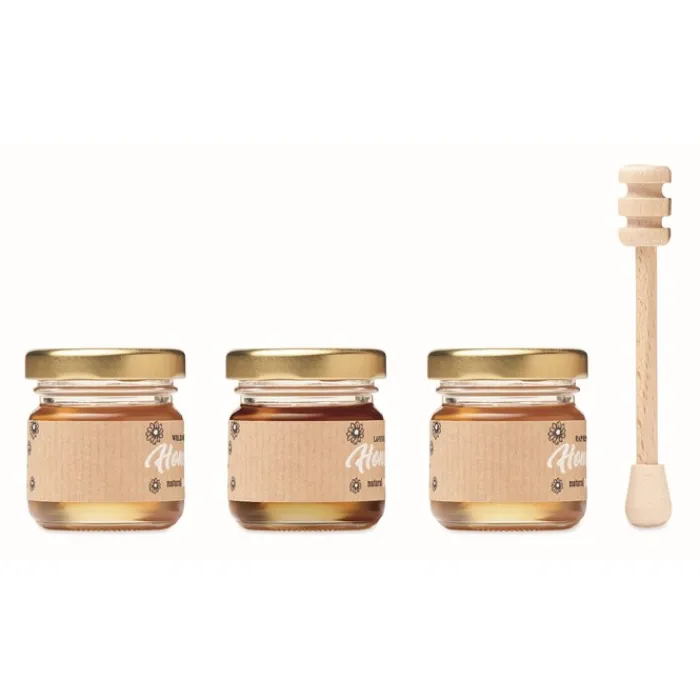 Gift Campaign Barattolini con 3 tipologie di miele differente da 50g ciascuno Diverse> Altri Utensili Da Cucina