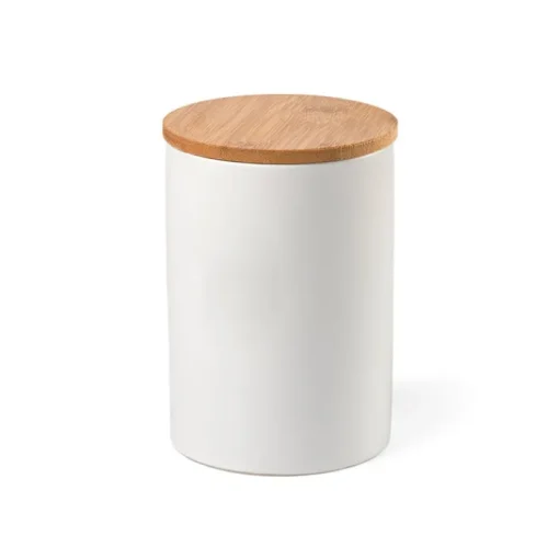 Gift Campaign Barattolo da cucina in ceramica con tappo in bambù da 900 ml> Altri Utensili Da Cucina