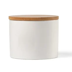 Gift Campaign Barattolo da cucina in ceramica con tappo in bambù da 440 ml> Altri Utensili Da Cucina