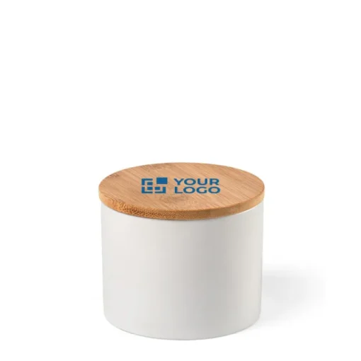 Gift Campaign Barattolo da cucina in ceramica con tappo in bambù da 440 ml> Altri Utensili Da Cucina