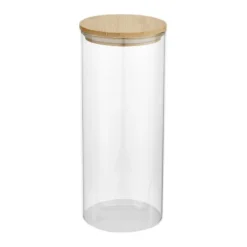 Gift Campaign Barattolo di grandi dimensioni in vetro con coperchio in bambù da 940ml> Altri Utensili Da Cucina