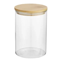 Gift Campaign Barattolo di medie dimensioni in vetro con coperchio in bambù da 550ml> Altri Utensili Da Cucina