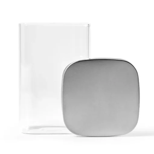 Gift Campaign Barattolo di vetro con coperchio in acciaio inox riciclato da 1,13l> Altri Utensili Da Cucina