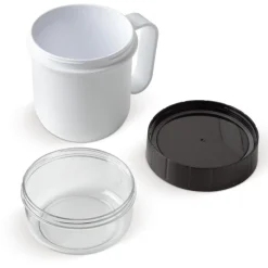 Gift Campaign Barattolo porta alimenti a tazza con due scomparti da 520 e 230ml><noscript><img width=