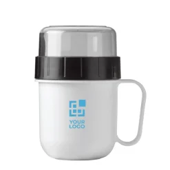 Gift Campaign Barattolo porta alimenti a tazza con due scomparti da 520 e 230ml><noscript><img width=