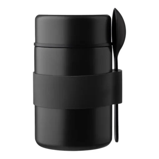 Gift Campaign Barattolo termico per alimenti in acciaio inox con cucchiaio incluso> Porta Pranzo