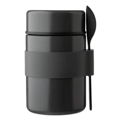 Gift Campaign Barattolo termico per alimenti in acciaio inox con cucchiaio incluso> Porta Pranzo