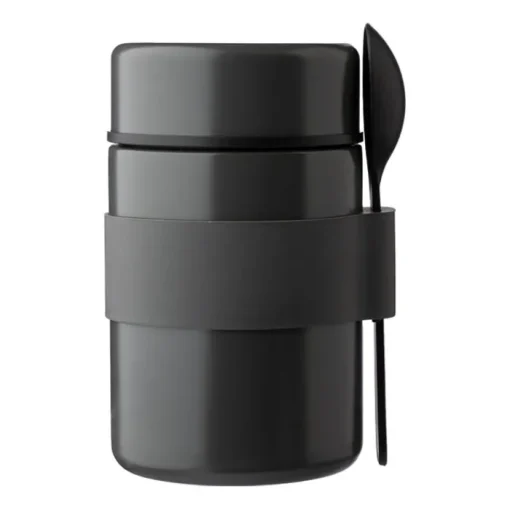 Gift Campaign Barattolo termico per alimenti in acciaio inox con cucchiaio incluso> Porta Pranzo