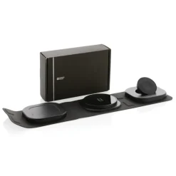 Gift Campaign Base di ricarica wireless a fascia pieghevole con 3 caricatori></noscript> Caricabatterie