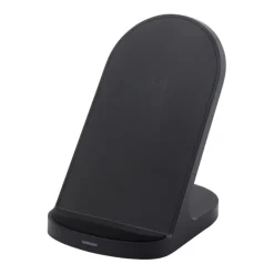 Gift Campaign Base di ricarica wireless in plastica riciclata a doppia bobina da 15W></noscript> Caricabatterie