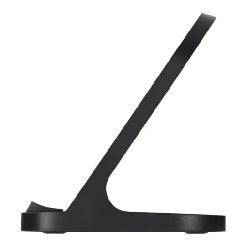 Gift Campaign Base di ricarica wireless in plastica riciclata a doppia bobina da 15W> Caricabatterie