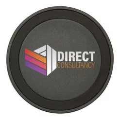 Gift Campaign Base di ricarica wireless con cavo 2 in 1 in plastica riciclata 15W><noscript><img width=