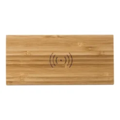 Gift Campaign Base ricarica personalizzata in bambù da 5W con orologio Desk Clock></noscript> Caricabatterie