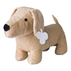 Gift Campaign Bassottino di peluche con occhi ricamati neri ed etichetta></noscript> Peluche