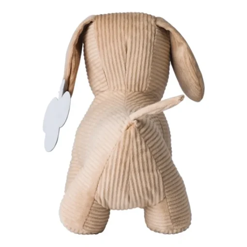 Gift Campaign Bassottino di peluche con occhi ricamati neri ed etichetta> Peluche