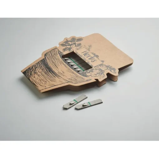 Gift Campaign Bastoncini da piantare con semi di erba cipollina, basilico e prezzemolo> Vasetti Con Semi