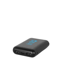Gift Campaign Batteria esterna con indicatore di carica e vari ingressi 8.000 mAh></noscript> Power Bank Personalizzati