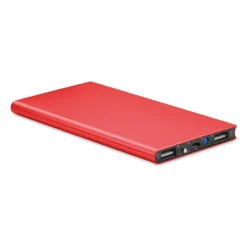 Gift Campaign Batteria esterna con logo da 8000mAh in alluminio Powercard Extra></noscript> Power Bank Personalizzati