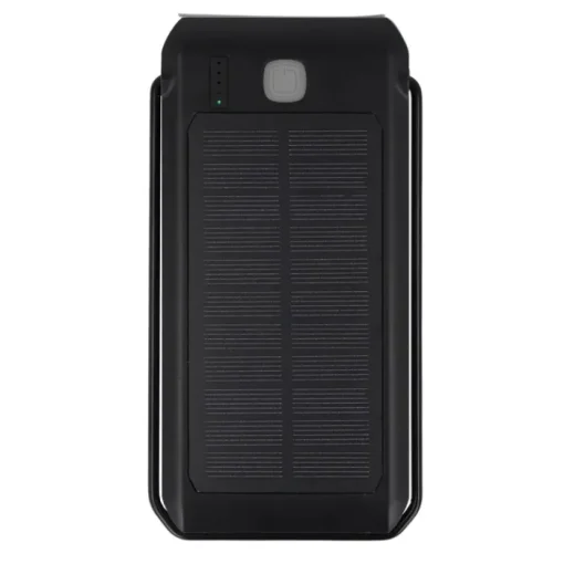 Gift Campaign Batteria esterna da 10.000mah con torcia a energia solare con 18 LED> Power Bank Personalizzati