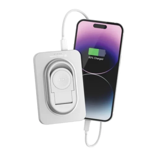 Gift Campaign Batteria esterna magnetica da 5.000 mAh con caricatore per iWatch> Caricabatterie|Power Bank Personalizzati