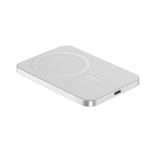 Gift Campaign Batteria esterna magnetica da 3.000mAh in alluminio e ABS riciclati> Caricabatterie|Power Bank Personalizzati