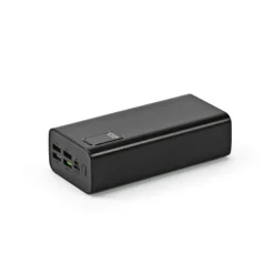 Gift Campaign Batteria esterna potente in abs riciclato con display 30.000 mAh> Power Bank Personalizzati