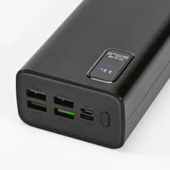 Gift Campaign Batteria esterna potente in abs riciclato con display 30.000 mAh> Power Bank Personalizzati
