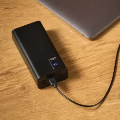 Gift Campaign Batteria esterna potente in abs riciclato con display 30.000 mAh></noscript> Power Bank Personalizzati