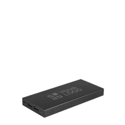 Gift Campaign Batteria portatile in alluminio riciclato con vari ingressi 10.000mAh></noscript> Power Bank Personalizzati