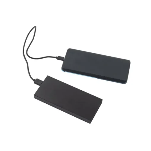 Gift Campaign Batteria portatile in alluminio riciclato con vari ingressi 5.000mAh> Power Bank Personalizzati