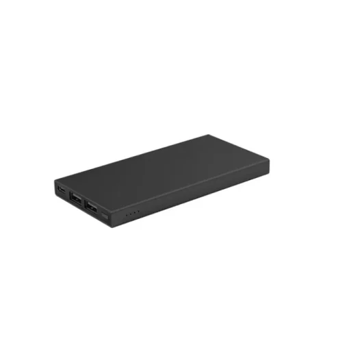 Gift Campaign Batteria portatile in alluminio riciclato con vari ingressi 5.000mAh> Power Bank Personalizzati