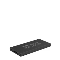 Gift Campaign Batteria portatile in alluminio riciclato con vari ingressi 5.000mAh></noscript> Power Bank Personalizzati