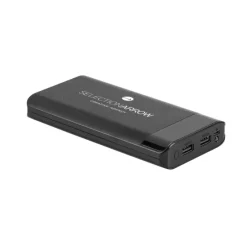 Gift Campaign Batteria portatile promozionale da 16.000 mAh Powerbank Black><noscript><img width=