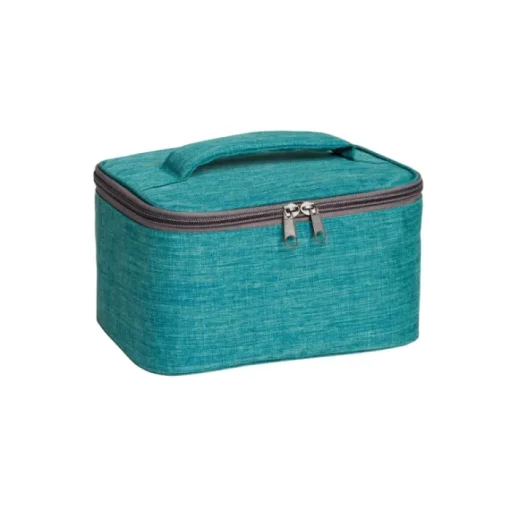Gift Campaign Beauty case capiente in 300D ad alta densità con tasca interna Vogue> Beauty Case Personalizzati