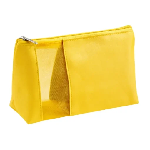 Gift Campaign Beauty case con logo economico in microfibra e rete Cosmo> Gadget Per Parrucchieri|Pochette Personalizzate