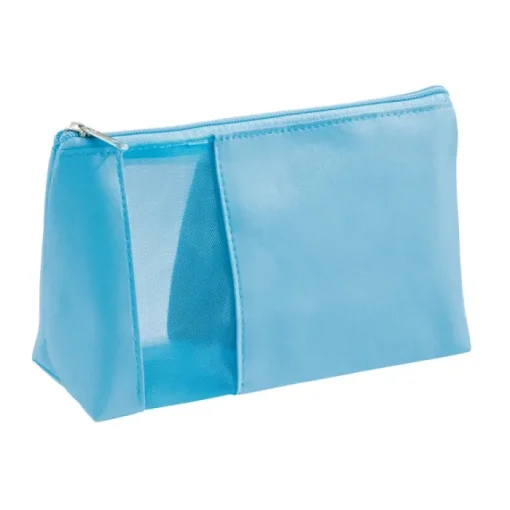 Gift Campaign Beauty case con logo economico in microfibra e rete Cosmo> Gadget Per Parrucchieri|Pochette Personalizzate