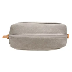 Gift Campaign Beauty case con logo in tessuto canvas con dettagli in PU Casual></noscript> Beauty Case Personalizzati