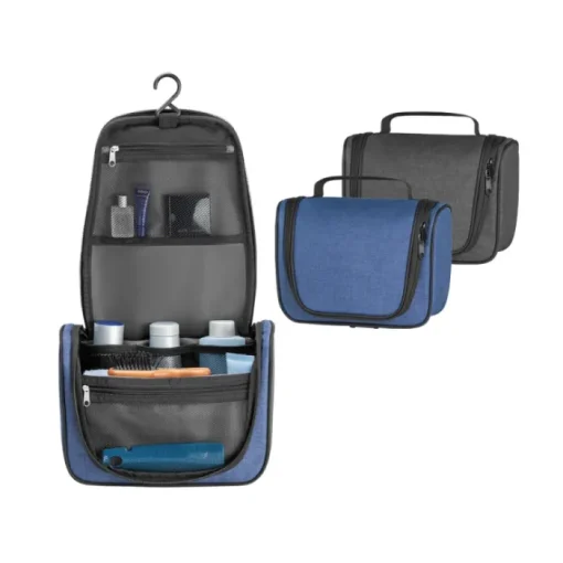 Gift Campaign Beauty case da viaggio con logo in 600D ad alta densità Voyage> Beauty Case Personalizzati