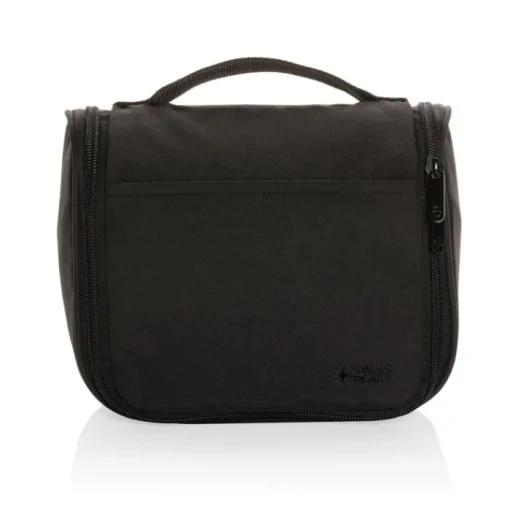 Gift Campaign Beauty case da viaggio in rPET con varie tasche interne e gancio> Beauty Case Personalizzati