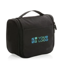 Gift Campaign Beauty case da viaggio in rPET con varie tasche interne e gancio></noscript> Beauty Case Personalizzati