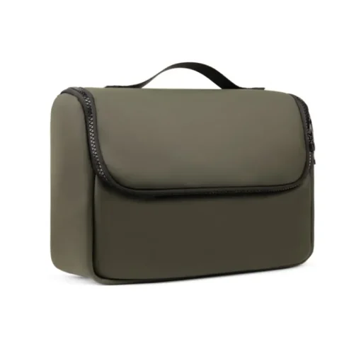 Gift Campaign Beauty case da viaggio pelle nabuk sintetica idrorepellente con manico> Beauty Case Personalizzati