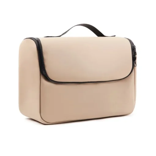 Gift Campaign Beauty case da viaggio pelle nabuk sintetica idrorepellente con manico> Beauty Case Personalizzati