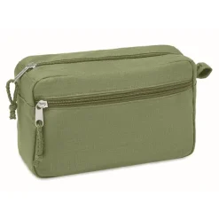 Gift Campaign Beauty case in canapa da 200g/m2 con doppia tasca EcoFriendly><noscript><img width=