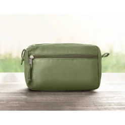 Gift Campaign Beauty case in canapa da 200g/m2 con doppia tasca EcoFriendly><noscript><img width=