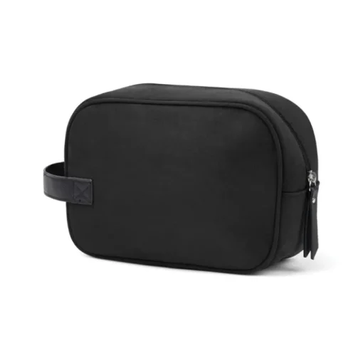 Gift Campaign Beauty case in finto camoscio con dettagli in PU e manico laterale> Beauty Case Personalizzati