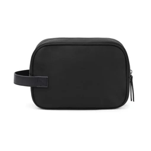 Gift Campaign Beauty case in finto camoscio con dettagli in PU e manico laterale> Beauty Case Personalizzati