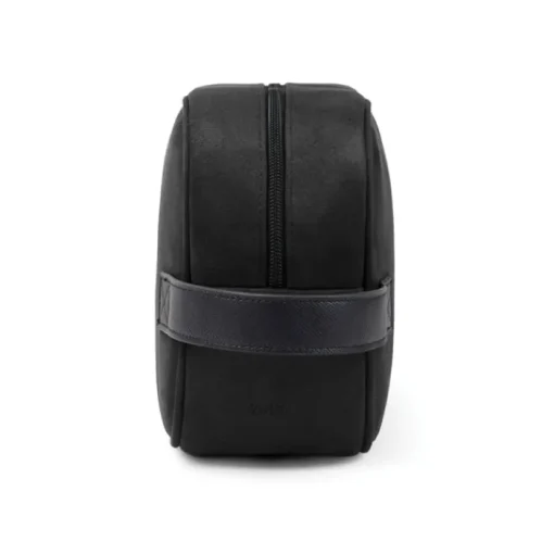 Gift Campaign Beauty case in finto camoscio con dettagli in PU e manico laterale> Beauty Case Personalizzati