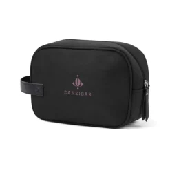 Gift Campaign Beauty case in finto camoscio con dettagli in PU e manico laterale></noscript> Beauty Case Personalizzati