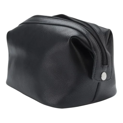 Gift Campaign Beauty case in pelle promozionali con due bottoni laterali> Pochette Personalizzate|Beauty Case Personalizzati